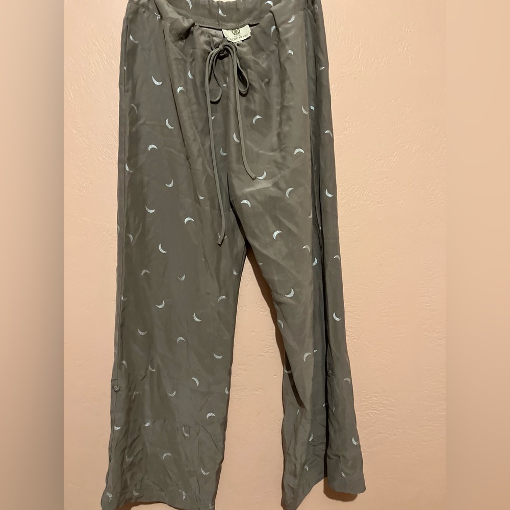 Koch good moon print silk pants